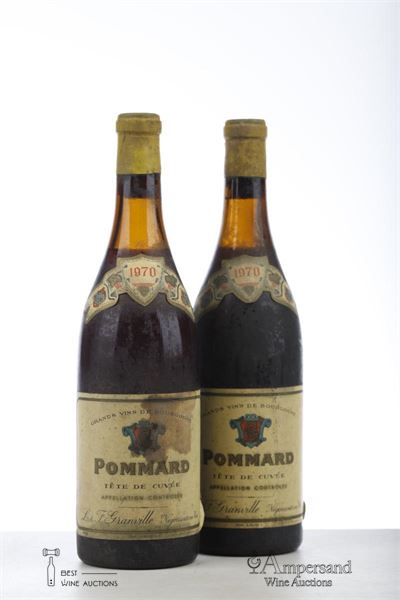 POMMARD TETE DE CUVEE 1970 - L. & F. Granville - Mb - 2 Bottles