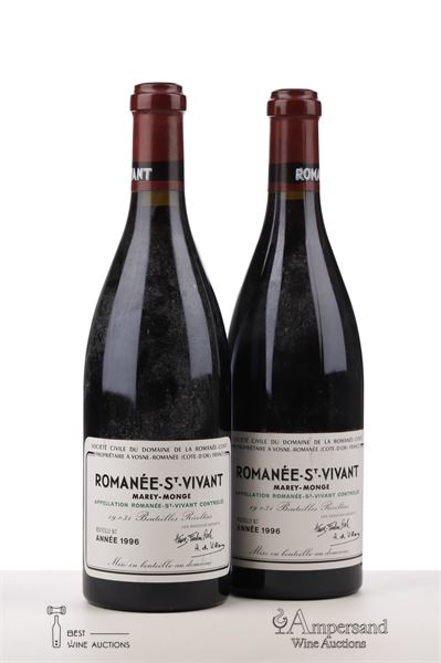 ROMANEE ST VIVANT 1996 - Domaine de la Romanee Conti - 2 Bottles