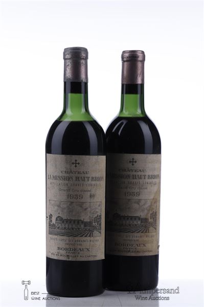 MISSION HAUT BRION 1959 - 2 Bottles