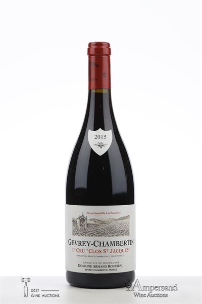 GEVREY CHAMBERTIN CLOS ST JACQUES 2015 - Armand Rousseau - 1 Bottle