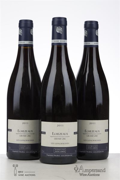 ECHEZEAUX LES LOACHAUSSES 2011 - Anne Gros - 3 Bottles