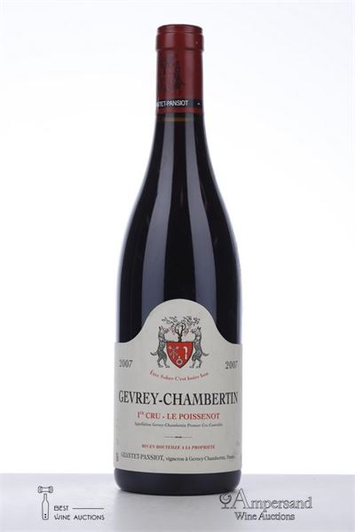 GEVREY CHAMBERTIN LE POISSENOT 2007 - Geantet Pansiot - 1 Bottle