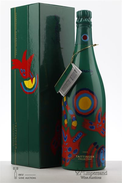 TAITTINGER COLLECTION CORNEILLE 1990 - Taittinger - 1 Bottle - Oc1