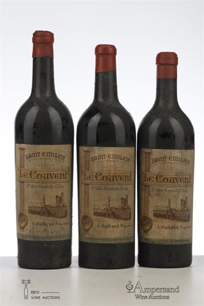 LE COUVENT 1945 - L.Galhaud - 3 Bottles