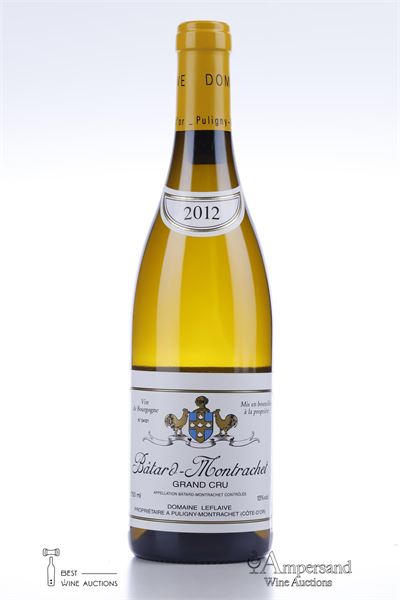 BATARD MONTRACHET 2012 - Domaine Leflaive - 1 Bottle