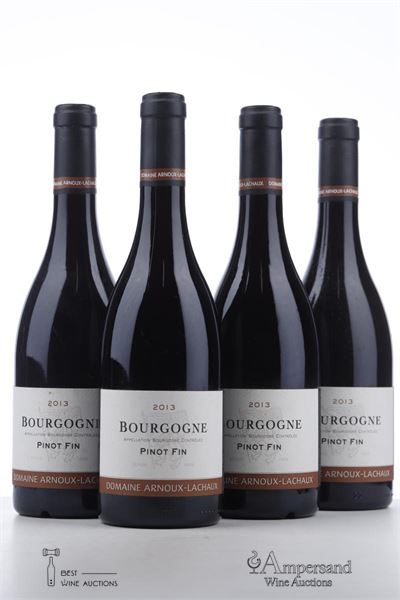 BOURGOGNE PINOT FIN 2013 - Arnoux Lachaux - 4 Bottles