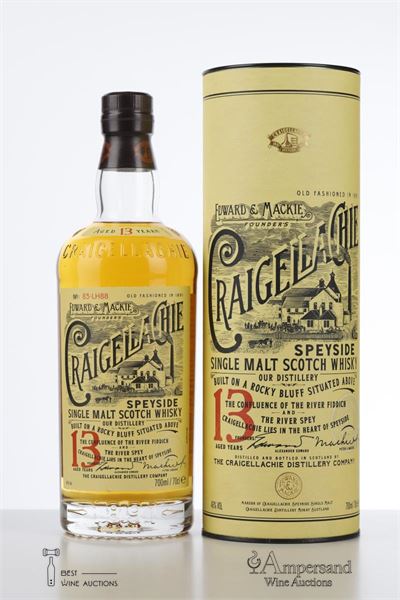 CRAIGELLACHIE 13 Y  - Alc 46% 1 Bottle