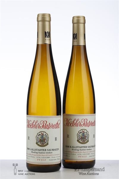 RIESLING R KALLSTADTER SAUMAGEN AUSLESE TROCKEN 2008 - Koehler Ruprecht - 2 Bottles