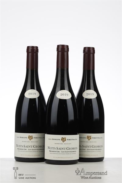 NUITS ST GEORGES LES ST GEORGES 2019 - Forey - 3 Bottles
