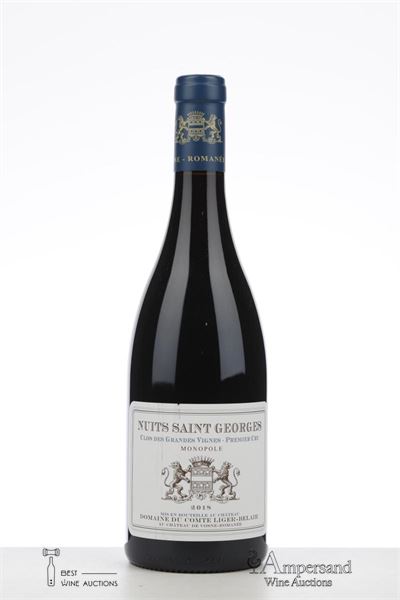 NUITS ST GEORGES CLOS DES GRANDES VIGNES 2018 - Comte Liger Belair - 1 Bottle