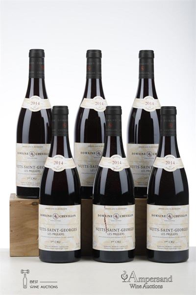 NUITS ST GEORGES LES PRULIERS 2014 - Robert Chevillon - 6 Bottles