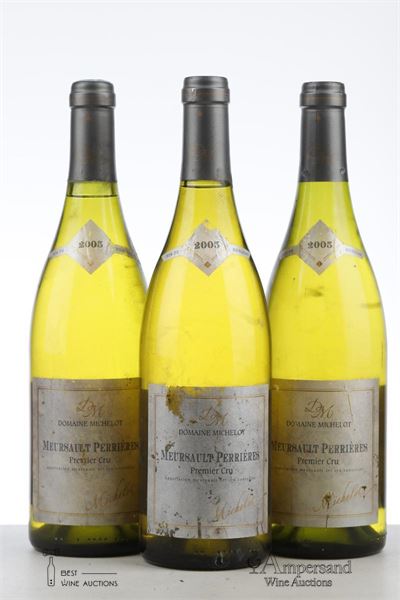 MEURSAULT PERRIERES 2005 - Michelot - 3 Bottles