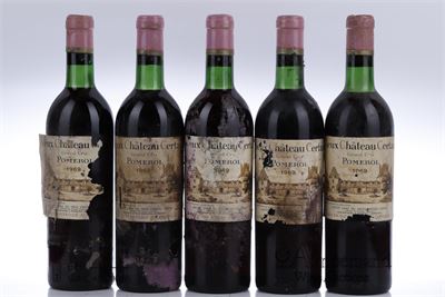 VIEUX CHATEAU CERTAN 1969 - Mc - 5 Bottles