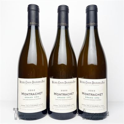 MONTRACHET 2002 - Michel Colin Deleger - 3 Bottles