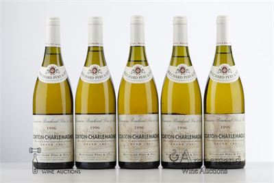 CORTON CHARLEMAGNE 1996 - Bouchard - 5 Bottles