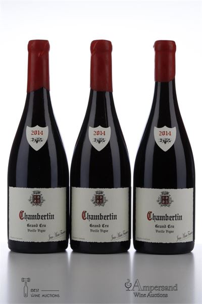 CHAMBERTIN VIEILLE VIGNE Jean Marie Fourrier 2014 - 3 Bottles in Owc 3