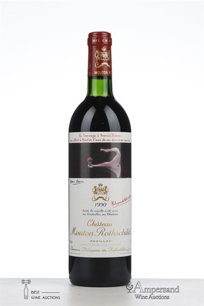 MOUTON ROTHSCHILD 1990 - Mc - 1 Bottle
