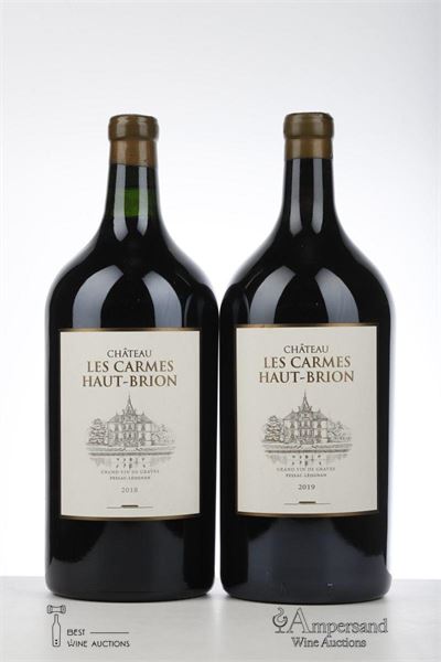 ASSORTMENT CASE LES CARMES HAUT BRION ELEMENTS 2018+2019 Mixed - Mc - 2 x 3,000Ltr - Luxury Owc 2