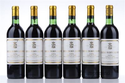PICHON COMTESSE 1974 - 12 Bottles - Owc 12