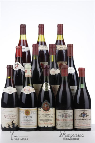 MIXED LOT BOURGOGNE - Various - 12 Bottles