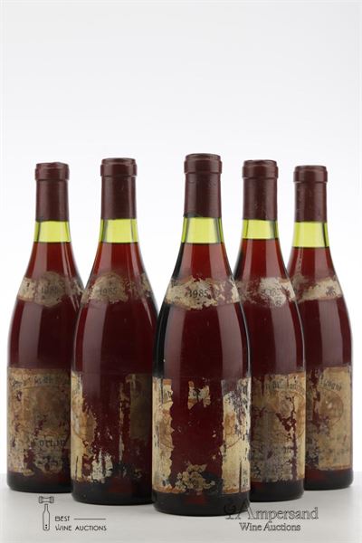 CORTON 1985 - Roger Chappele - 5 Bottles