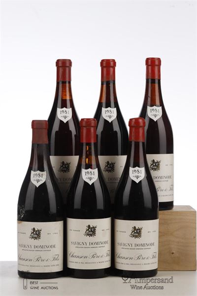 SAVIGNY LES BEAUNE LA DOMINODE 1981 - Chanson - Mb - 6 Bottles
