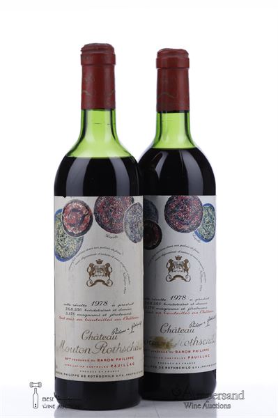 MOUTON ROTHSCHILD 1978 - 2 Bottles