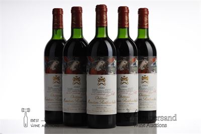 MOUTON ROTHSCHILD 1985 - 5 Bottles
