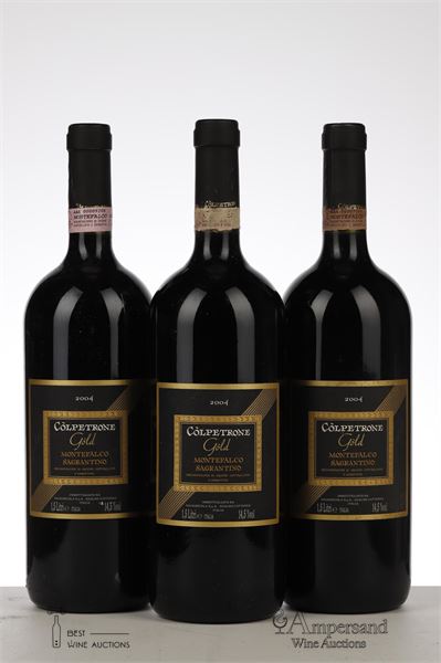COLPETRONE GOLD MONTEFALCO SAGRANTINO 2004 - Colpetrone - 3 Magnums