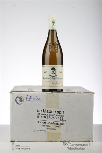 CORTON CHARLEMAGNE 2001 - Bertrand Ambroise  - 9 Bottles - Oc 12
