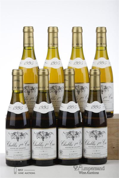 CHABLIS MONTEE DE TONNERRE 1995 - Dauvissat - 8 x 0,375Ltr