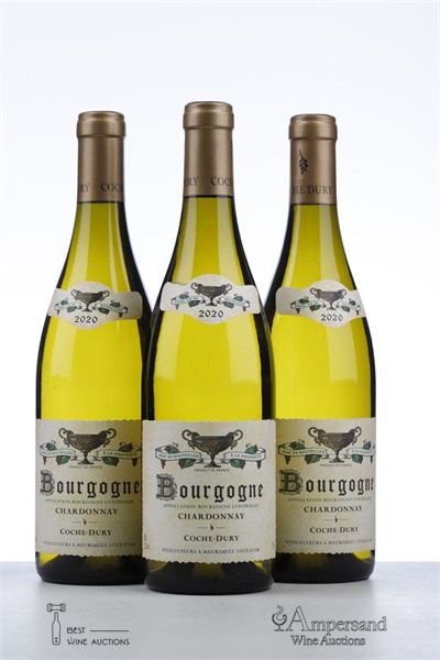 BOURGOGNE CHARDONNAY 2020 - Coche Dury - 3 Bottles
