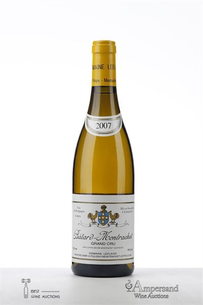 BATARD MONTRACHET 2007 - Domaine Leflaive - 1 Bottle