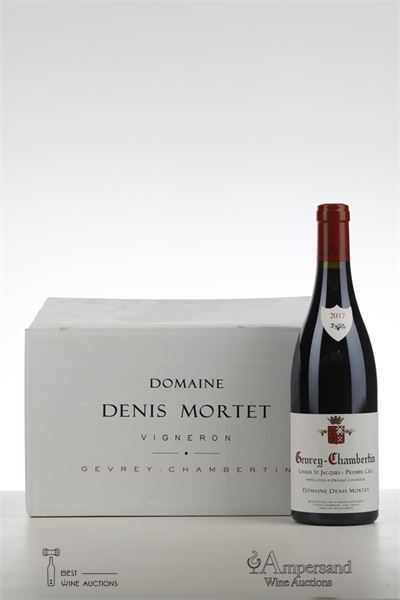GEVREY CHAMBERTIN LAVAUX ST JACQUES 2017 - Denis Mortet - 6 Bottles - Oc 6