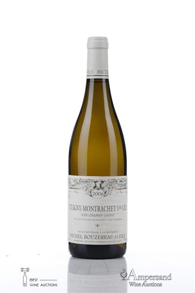 PULIGNY MONTRACHET LES CHAMPS GAINS 2006 - Michel Bouzereau - 1 Bottle