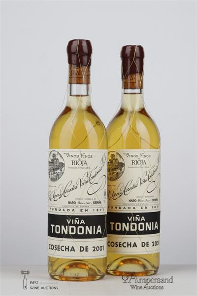 VINA TONDONIA GRAN RESERVA BLANCO 2001 - Lopez de Heredia - 2 Bottles