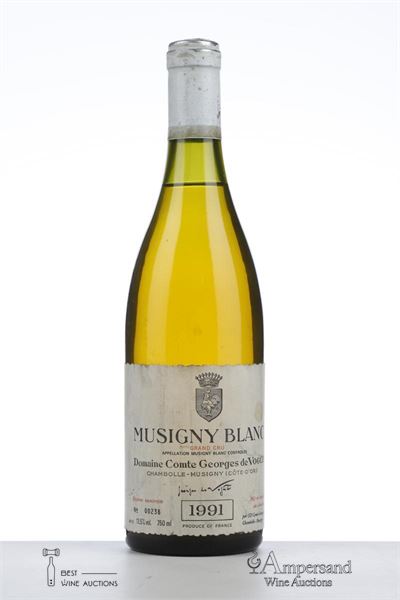 MUSIGNY BLANC 1991 - Comte de Vogue - 1 Bottle