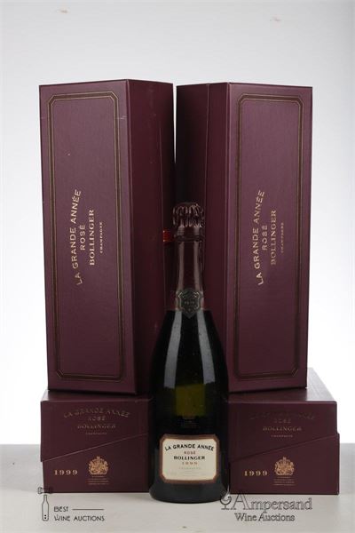 BOLLINGER LA GRANDE ANNEE ROSE 1999 - Bollinger - 4 Bottles - Oc 1