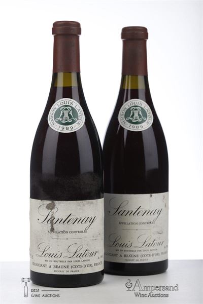 SANTENAY 1989 - Louis Latour - 2 Bottles