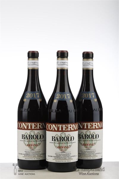 BAROLO ARIONE 2017 - Giacomo Conterno - 3 Bottles
