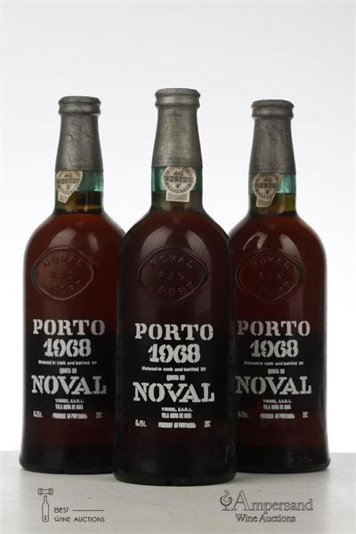 QUINTA DO NOVAL BOTTLED 1979 1968 - Quinta do Noval - 3 Bottles