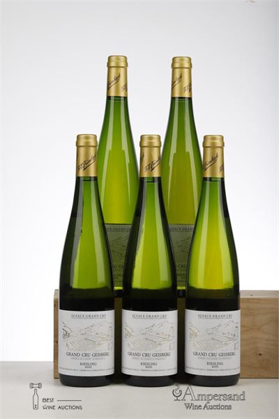 RIESLING GEISBERG 2011 - Trimbach - 5 Bottles - Oc 6