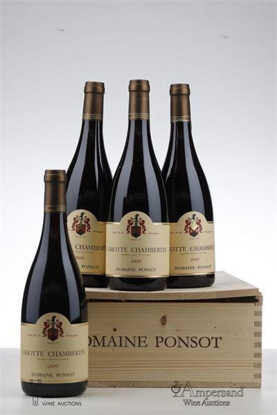 GRIOTTE CHAMBERTIN 2009 - Ponsot - 4 Bottles - Owc 6