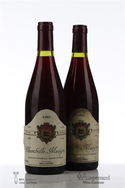 CHAMBOLLE MUSIGNY 1993 - Hubert Lignier - 2 Bottles