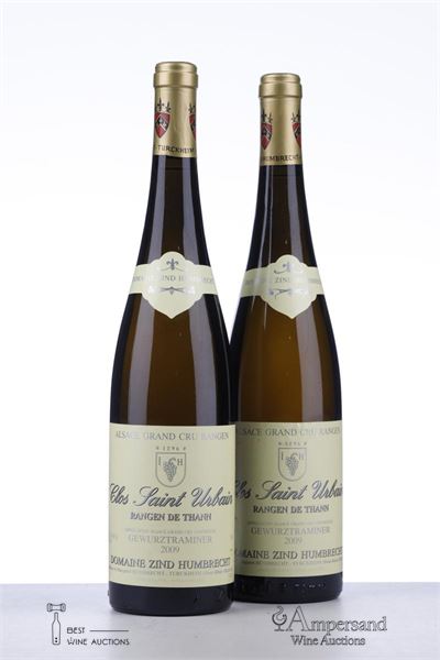 GEWURZTRAMINER CLOS ST URBAIN RANGEN DE THANN 2009 - Zind Humbrecht - 2 Bottles