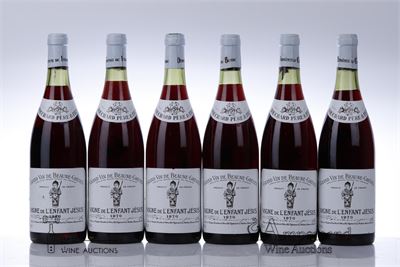 BEAUNE GREVES VIGNE DE L'ENFANT JESUS 1976 - Bouchard - 12 Bottles - Owc 12