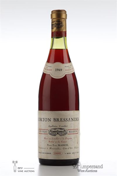CORTON BRESSANDES Pierre Yves Masson 1969 - 1 Bottle