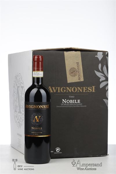 VINO NOBILE DI MONTEPULCIANO 2015 - Avignonesi - 12 Bottles - Oc 12