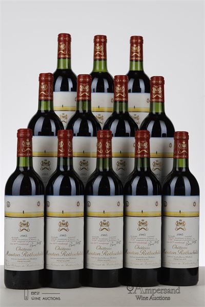 MOUTON ROTHSCHILD 1983 - Mc - 12 Bottles - Owc 12