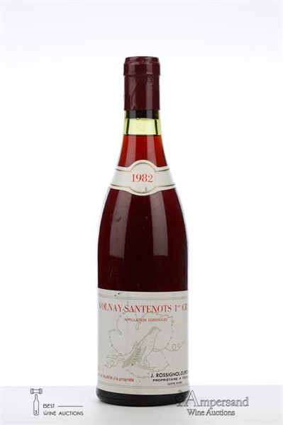 VOLNAY SANTENOTS 1982 - J.Rossignol Dupont - 1 Bottle